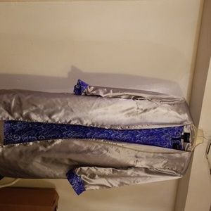 2 piece coat and sleeveless dress